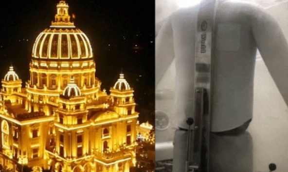 Tòa lâu đài phủ vàng sáng chói ở Ninh Bình gây bão mạng, chỉ riêng phòng giặt là đã 'ngốn' hơn 1 tỷ đồng khiến chị em 'sốc ngang'!