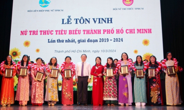 TP.HCM: Tôn vinh nữ trí thức tiêu biểu lần thứ nhất giai đoạn 2019-2024
