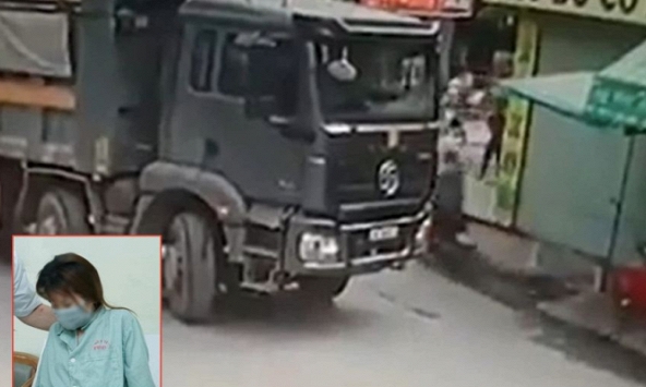 Cô gái trẻ ở Hà Nội bị xe tải 1,5 tấn cán qua người, một ê–kíp cấp cứu được “báo động đỏ”