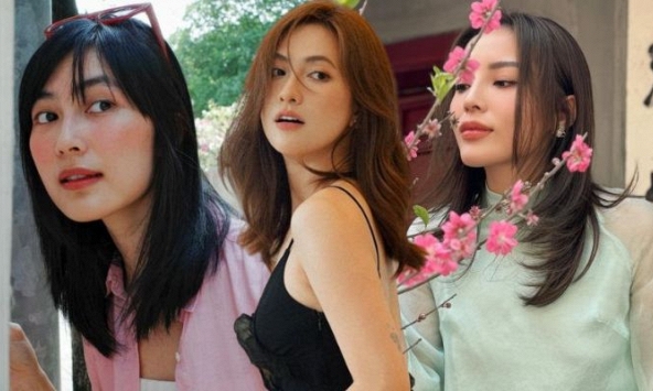 Kiểu tóc ngang vai siêu 'hack' tuổi đang được nhiều sao Việt áp dụng