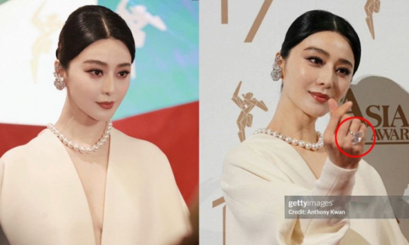 Phạm Băng Băng khoe nhan sắc đẳng cấp nữ thần, nhưng tiêu điểm lại rơi vào chiếc nhẫn kim cương cỡ bự trên ngón áp út