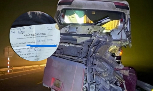 Đôi vợ chồng trẻ tử vong sau vụ tai nạn cao tốc Cam Lộ-La Sơn: Xót xa tìm thấy Giấy chứng sinh của con trai trong hành lý