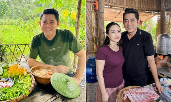 Tài tử Việt đình đám tuổi U60 sống bình dị, dân dã trong nhà vườn rộng 6.000m2, đời tư bí ẩn