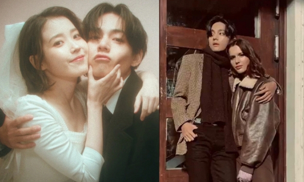 V sau khi bị đồn chia tay Jennie: Suýt làm đám cưới với IU, ôm ấp tình cảm 'mẫu Tây'