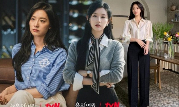 Đến tiểu thư nhà tài phiệt Kim Ji Won cũng mê công thức áo sơ mi và quần âu đơn giản mà sang