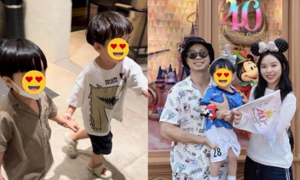 Lộ ảnh hiếm hoi của nhóc tỳ nhà Công Phượng - Viên Minh khi cùng chàng cầu thủ về hội quân với đội tuyển Việt Nam 