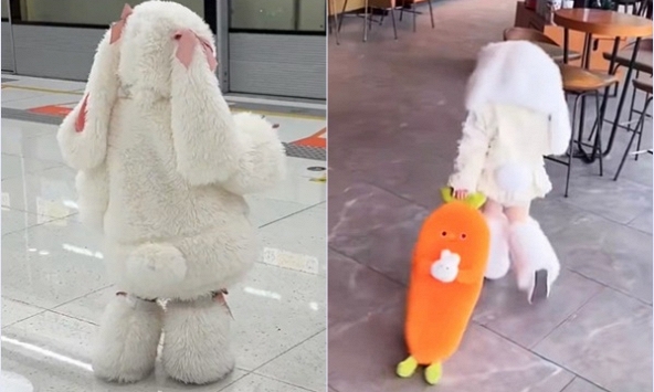 Thế giới này bị làm sao thế: Em bé mặc đồ thỏ dễ thương lật tẩy sự đen tối của MXH khiến các phụ huynh có con gái sợ hãi