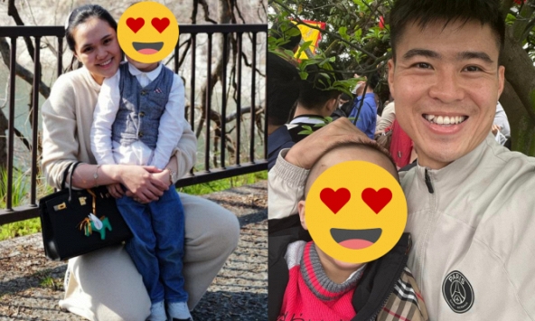 Ái nữ nhà cựu Chủ tịch CLB Sài Gòn đưa quý tử sang Nhật Bản chỉ vì con thích ăn dâu, tự hào một điều vì gen của Duy Mạnh