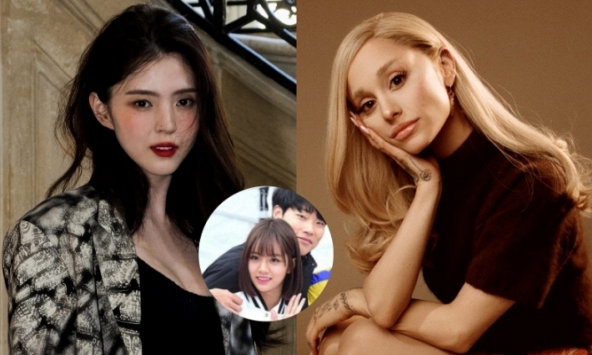 'Drama tình tay ba' của Han So Hee - Ryu Jun Yeol và Hyeri giúp Ariana Grande quảng bá album mới? 