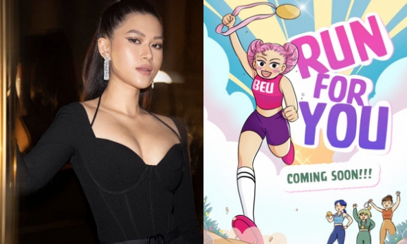 Diễn viên Ngọc Thanh Tâm đồng hành cùng giải chạy bộ dành cho phụ nữ Việt Nam