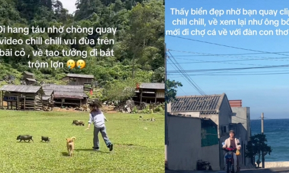 Rần rần trend nhờ bạn quay clip và cái kết: người thành lao công đi dọn rác, người hóa kẻ lang thang lúc nào không hay 