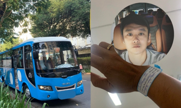 Thấy dấu hiệu bất ổn, bác tài đưa quyết định ngay tức khắc để giữ an toàn cho hành khách trên xe