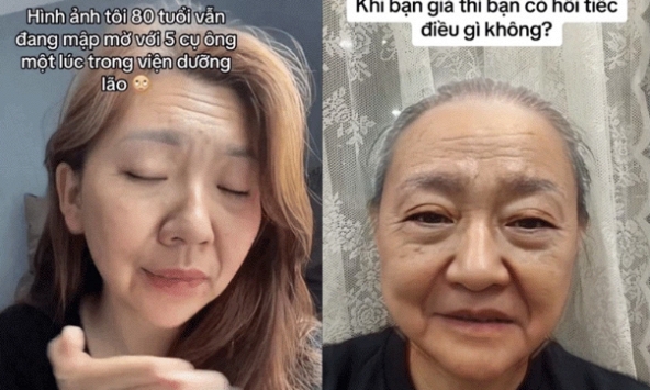 Đằng sau trend 'filter người cao tuổi': Cười đến 'nội thương' khi cả cõi mạng vào viện dưỡng lão, nhưng cũng có giây phút nghẹn ngào lắng đọng