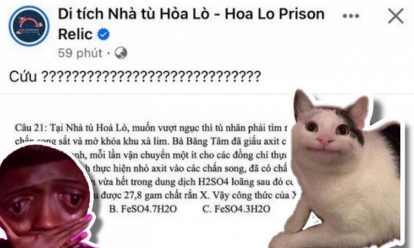 Team Hỏa Lò 'cầu cứu' netizen trước bài tập môn Hóa có tình tiết lạ, các học bá chung tay giúp vẫn chưa ra kết quả