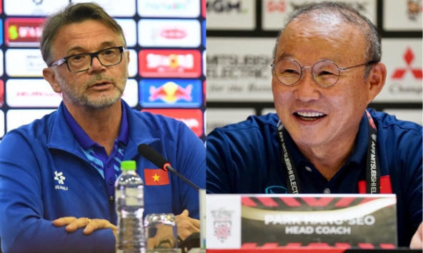 Động thái bất ngờ của HLV Park Hang-seo giữa lúc HLV Troussier bị dân mạng chỉ trích