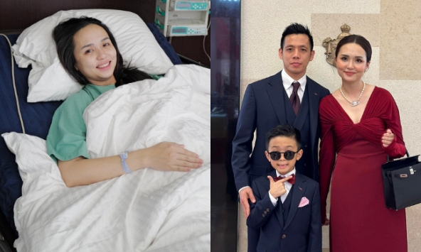 Ái nữ cựu chủ tịch CLB Sài Gòn mới sinh công chúa, em vợ đăng ảnh chúc mừng, Văn Quyết lập tức có phản ứng này