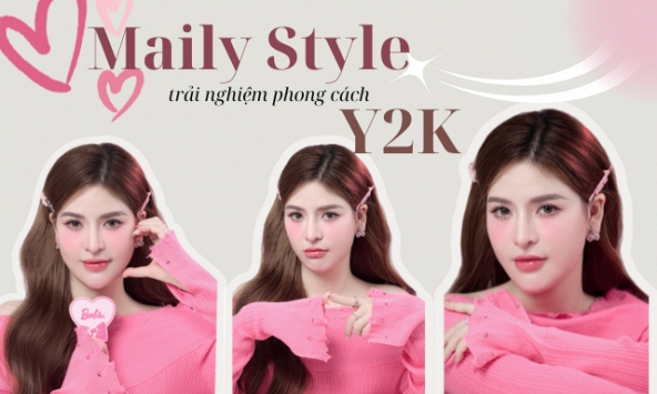 Maily Style trải nghiệm phong cách Y2K trong bộ ảnh mới