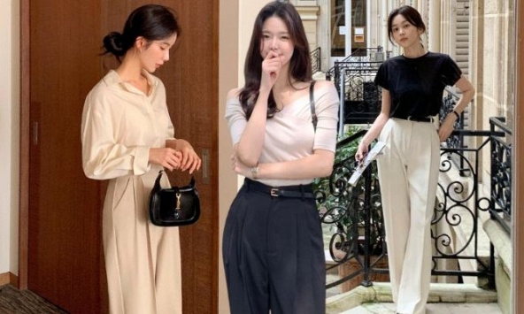 4 cách mặc quần ống rộng tôn dáng, chuẩn thanh lịch tới công sở