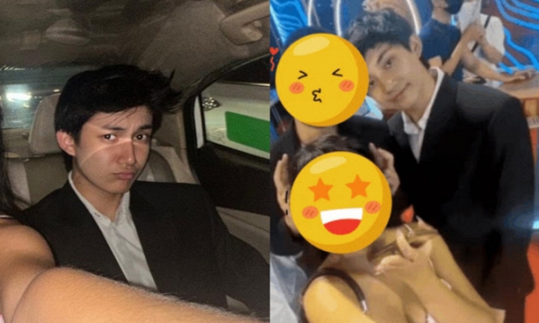 Hé lộ hình ảnh bạn trai tin đồn của Thiều Bảo Trâm bẽn lẽn khi dự sự kiện ở TP.HCM 