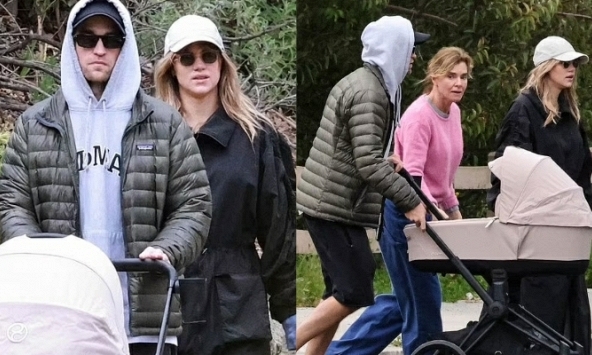 Robert Pattinson và bạn gái diễn viên đón con đầu lòng, lần đầu lộ diện cùng thiên thần nhỏ