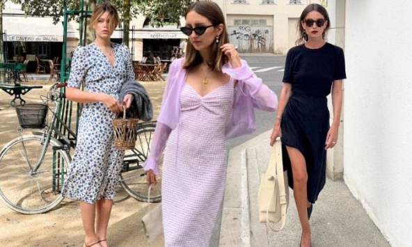 5 mẫu váy liền tôn dáng tối ưu được phụ nữ Pháp diện thường xuyên