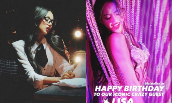 Lisa (BLACKPINK) được hộp đêm thoát y chúc mừng sinh nhật, còn gọi với danh xưng thật 'oách'!