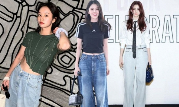 Han So Hee và Hyeri đều là 'cao thủ' diện quần jeans với những cách phối đồ sành điệu xuất sắc