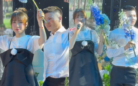 Hoà Minzy có hành động ghi điểm khi song ca với Quang Hải, không 'quậy banh nóc' vì lí do này