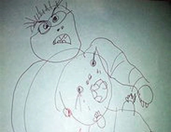 Con trai cứ đi học về là khóa trái cửa, mẹ phá khóa xông vào thấy bức tranh con vẽ liền khóc và báo cảnh sát ngay