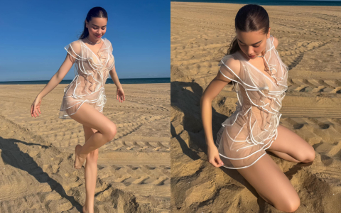 Hồ Ngọc Hà tung bộ ảnh 'khét lẹt': Body mẹ 3 con đỉnh chóp, dân mạng toát mồ hôi vì 'nóng hơn thời tiết hiện tại'!