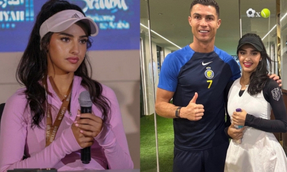Mỹ nhân gây sốt với tấm hình chụp chung với Ronaldo, fan trầm trồ khi biết danh tính cô nàng