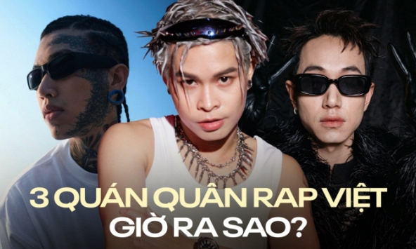 3 Quán quân Rap Việt hiện tại: Người chạy show “mệt nghỉ', người đã “ở ẩn” sinh con, kẻ bận giải quyết tranh cãi