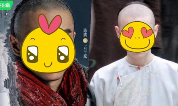 Mỹ nam Hoa ngữ được khen nhìn mặt đã muốn xem phim, không có tóc vẫn đẹp bất chấp