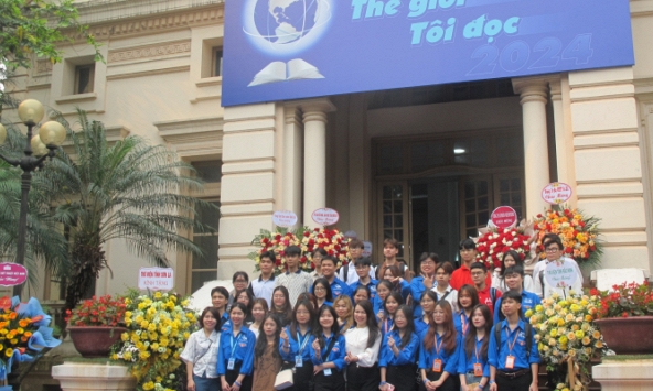 Tưng bừng “Ngày Sách và Văn hóa đọc 2024” tại Thư viện Quốc gia Việt Nam