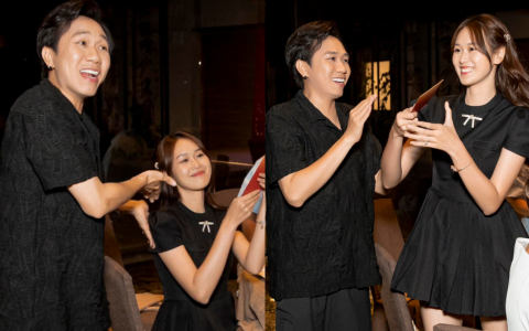  Anh Đức và vợ sắp cưới dính như sam, chưa đến hôn lễ đã bị 'nóc nhà' quản lý gắt thế này