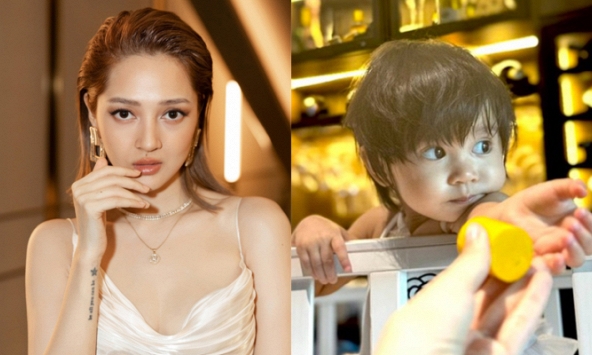 HOT: Bảo Anh công khai hình ảnh con, tiết lộ tên ở nhà của nhóc tì