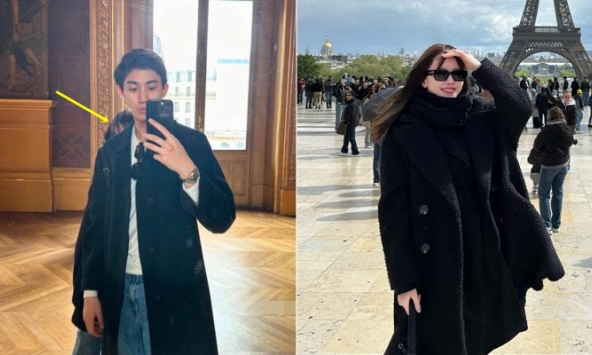 Lộ ảnh hiếm bạn trai tin đồn Thiều Bảo Trâm tự tay khoe hẹn hò ở Pháp, còn gọi chị đẹp là “nóc nhà” 