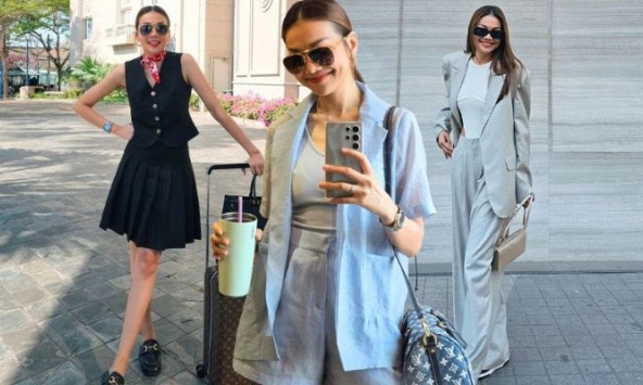 Thời trang của Phạm Thanh Hằng ngày càng trẻ trung sau khi lấy chồng, quý cô 40+ học theo là chuẩn