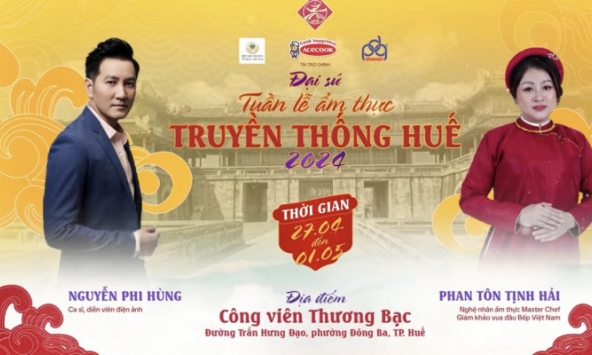Tuần lễ Ẩm thực truyền thống Huế 2024: Trải nghiệm thú vị cho du khách dịp 30/4 và 1/5