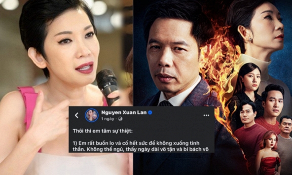 Phim không bán được vé còn bị giảm suất chiếu, Xuân Lan “cầu cứu” khán giả 