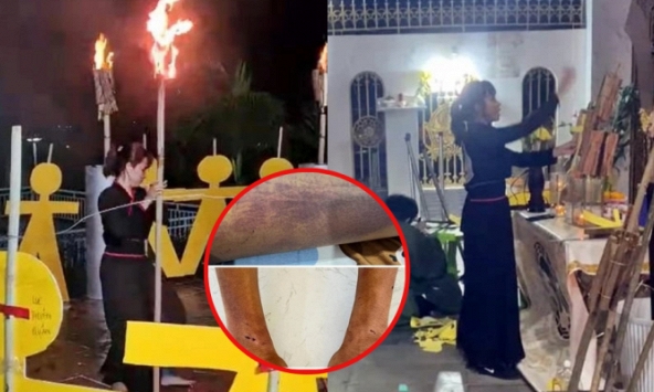 Người phụ nữ tố cáo bị nhà chồng cũ đánh đập và ép uống nước thải để 'trừ tà', coi là “yêu quái” đầu thai
