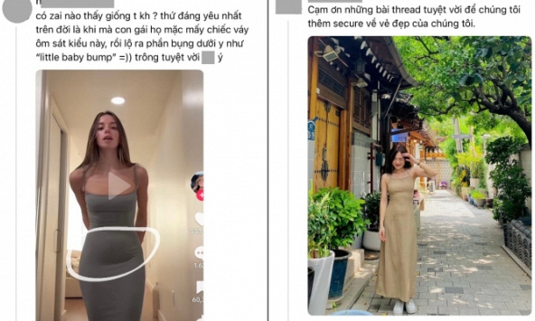 Bức ảnh 'soi' ngấn bụng được tương tác khủng trên Threads, hội con gái ngộ ra: Bắp tay to hay mỡ bụng cũng là biểu tượng sắc đẹp!