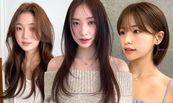 5 kiểu tóc nhuộm nâu trẻ trung, tôn da sáng bật tông