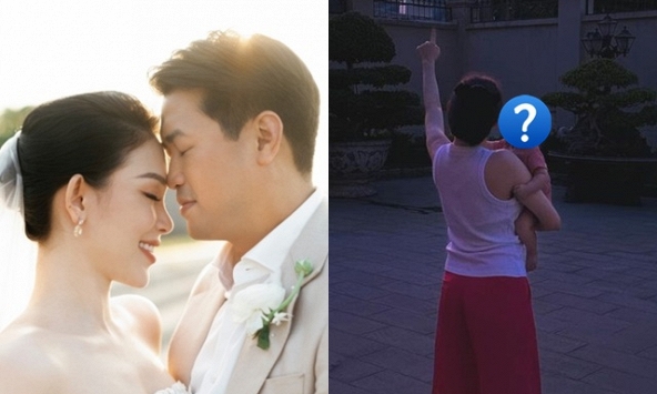 'Ái nữ hào môn' 5 tháng tuổi nhà Linh Rin - Phillip Nguyễn lộ diện, bố mẹ có hành động siêu cưng chiều