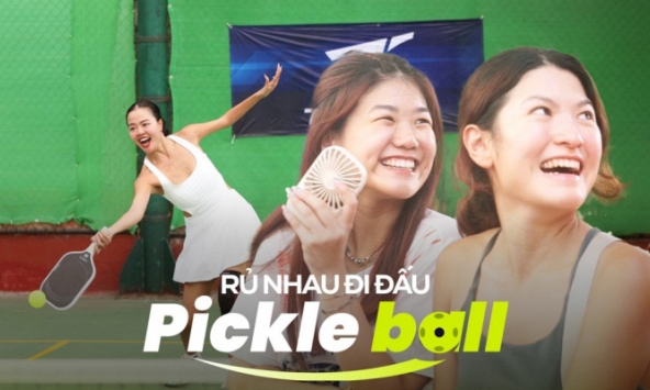 'Chị đẹp' chi 17 triệu đưa cả nhà vào TP.HCM đấu giải Pickleball châu Á, 'tóm dính' Hạt Mít, Gigi Hương Giang trên khán đài