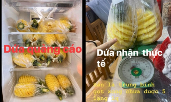 Drama chợ mạng chung cư: Dứa quảng cáo 1kg/quả nhưng thực tế chưa nổi 5 lạng, người mua ý kiến thì bị kẻ bán mắng 'sân si, tiểu nhân'