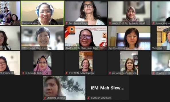 Bà Jane Torano Tapel Chủ tịch INWES-APNN chủ trì cuộc họp rà soát công tác chuẩn bị Hội nghị INWES- APNN 2024