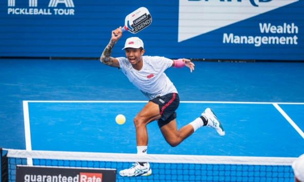 Video: 2 lần 'thần đồng' pickleball người Mỹ gốc Việt hạ gục tay vợt số 1 thế giới