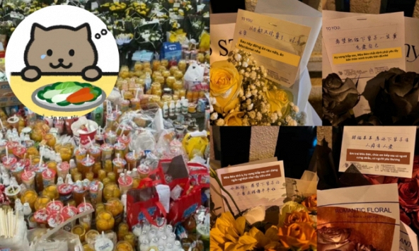 Hàng ngàn người gửi đồ ăn đến viếng Mèo Béo, để lại những lời nhắn xót xa: 'Hy vọng Mèo Béo kiếp sau phải yêu chính mình trước nhé'