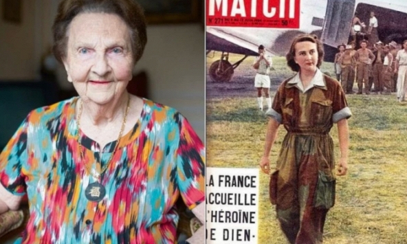 Nữ y tá Pháp duy nhất ở Điện Biên Phủ và bức tranh in hình Chủ tịch Hồ Chí Minh